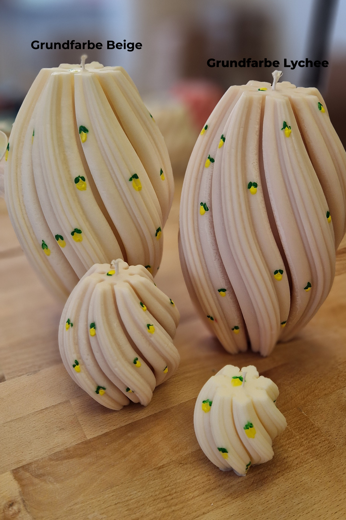 Kerze Twisted Lemon